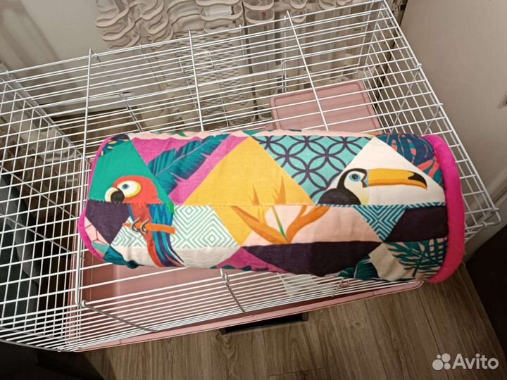 Клетка для африканского ежа+принадлежности