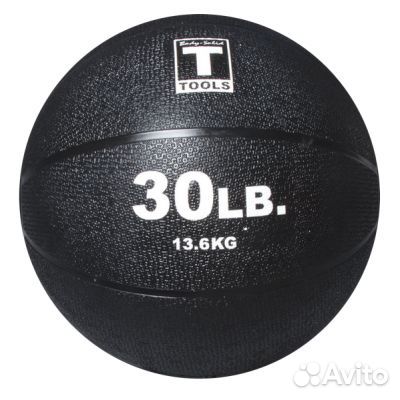 Медицинский мяч Body-Solid 30lb / 13,6 кг черный B