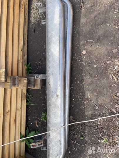 Пороги на toyota land cruiser 200