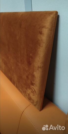 Мягкие стеновые панели velour orange