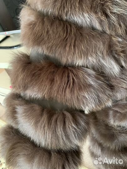 Шуба песец