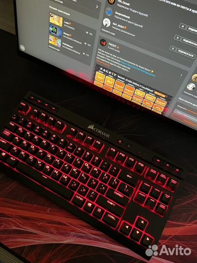 Механическая клавиатура Corsair K63