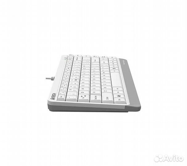 Клавиатура A4Tech Fstyler FKS11, белый/серый