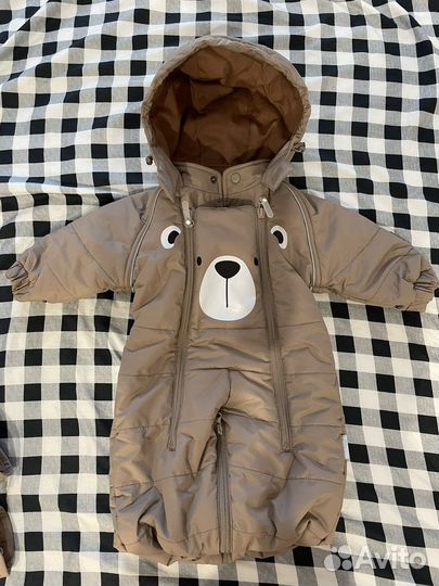 Зимний Комбинезон -конверт crockid 62-68