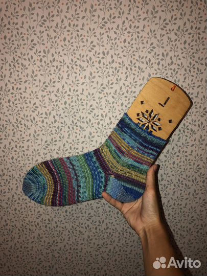 Вязанные носки ручной работы
