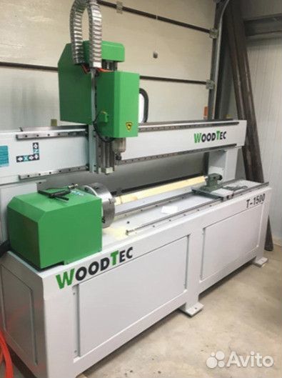 Токарный фрезерный станок с чпу Woodtec Т-1500