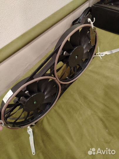 Электро вентилятор охлаждения двигателя