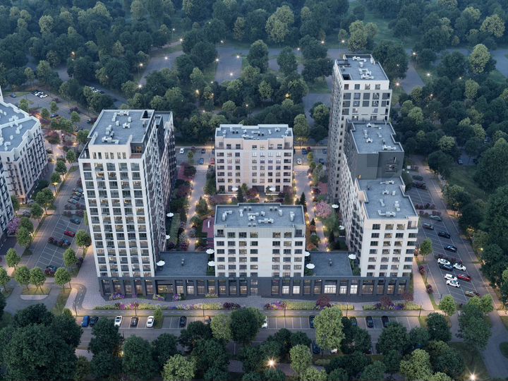 2-к. квартира, 63,1 м², 3/18 эт.