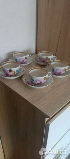 Чайная пара фарфор СССР