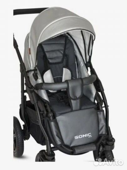 Коляска 3 в 1 Verdi Sonic в эко коже