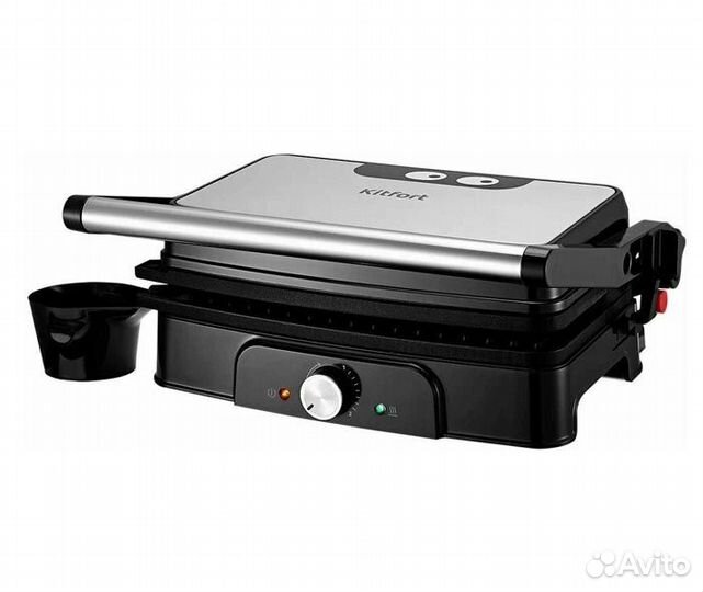 Электрогриль Kitfort KT-1659, Чёрный