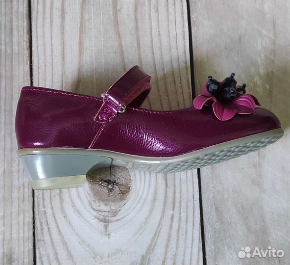 Новые кожаные туфли Котофей 28