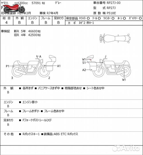 Yamaha FJR1300 2015г