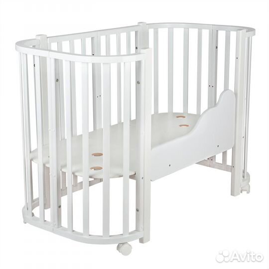 Кровать детская Indigo Baby Lux 3 в 1 (кровать, ма