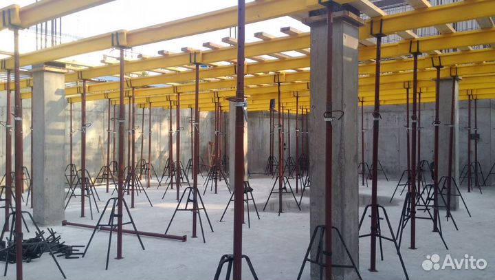 Аренда опалубки стен, перекрытий, колонн