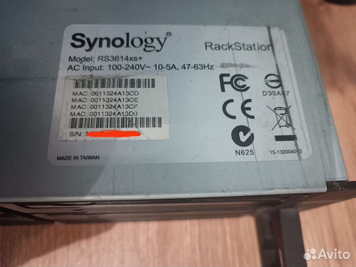 Дисковый массив Synology RS3614xs+ и расширение RX