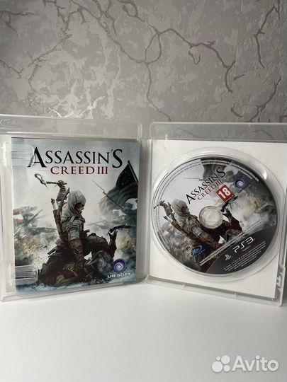 Assassins creed 3 ps3 игры ps3