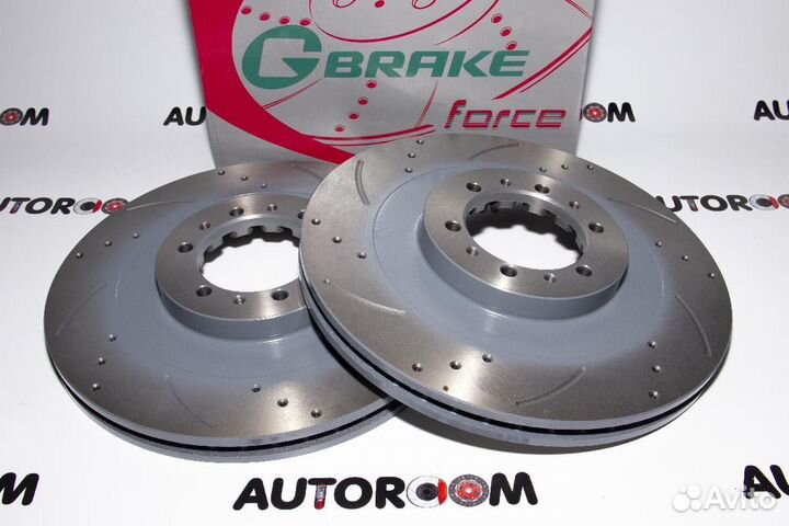 Диск тормозной перфорированный G-brake GFR-02796L