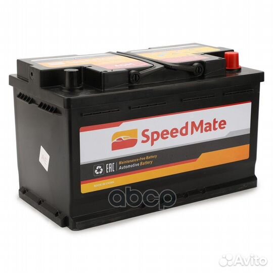 АКБ speedmate AGM 12V 80Ah 800A 315x175x190 /+