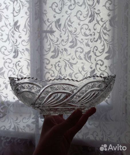 Хрустальная салатница