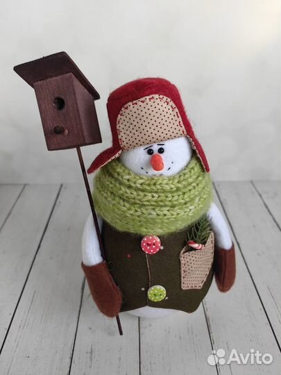 Новогодний снеговик
