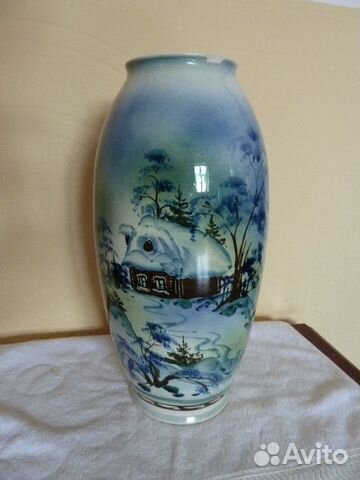 Ваза напольная,фарфор