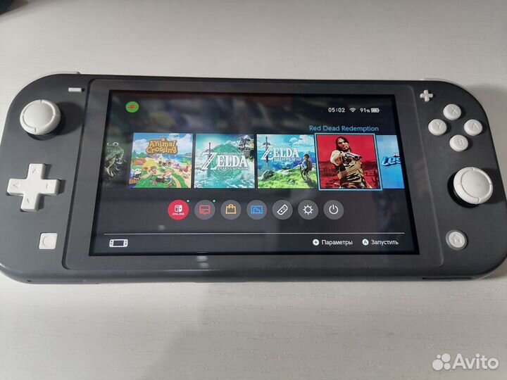 Прошитый Nintendo Switch lite 160Gb/Много Игр