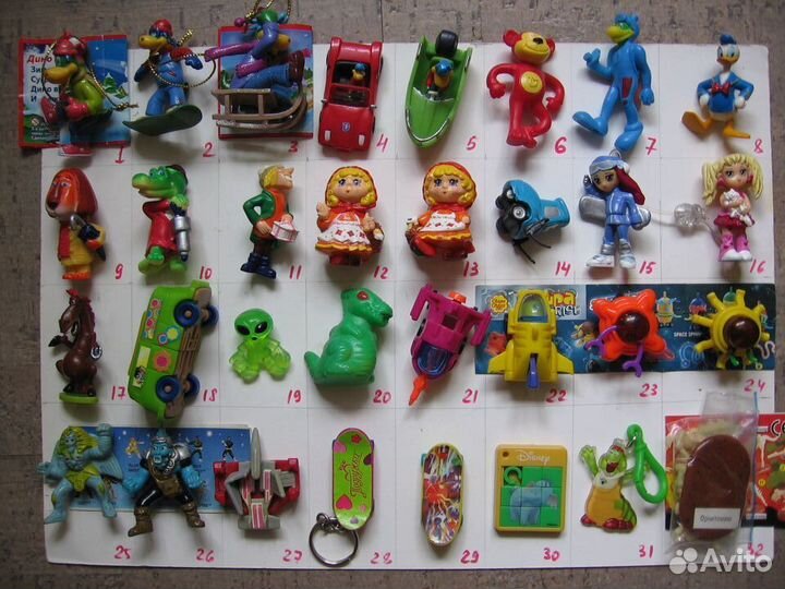 Игрушки из шоколадных шаров Чупа-Чупс, коробочек