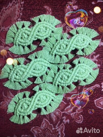 Заколка для волос ручной работы