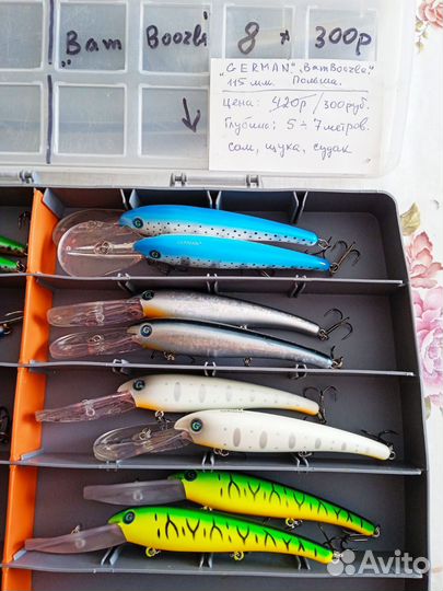 Воблеры для троллинга, новые фирма 