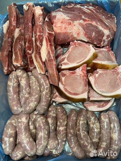 Мясной набор для шашлыка. Мясо свинина