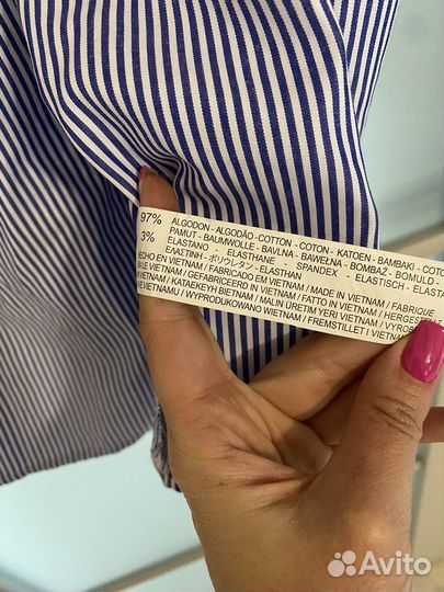 Платье-рубашка zara