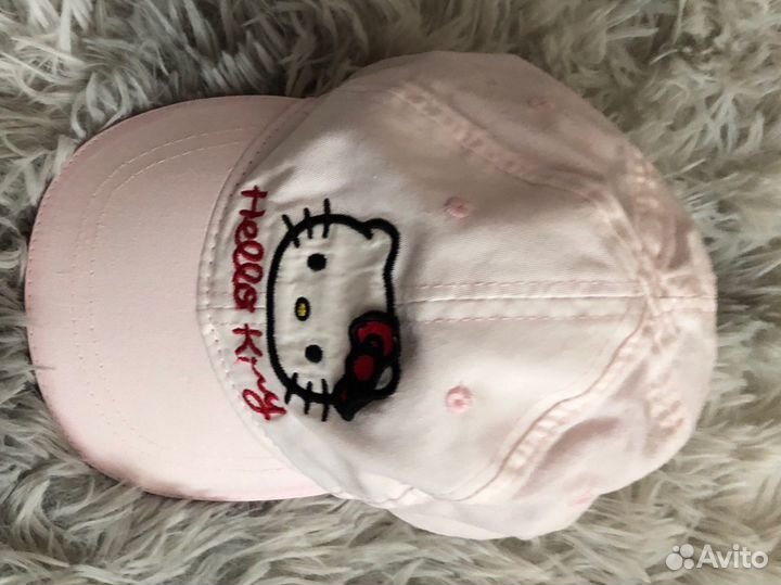 Кепка бейсболка детская для малышки Hello Kitty
