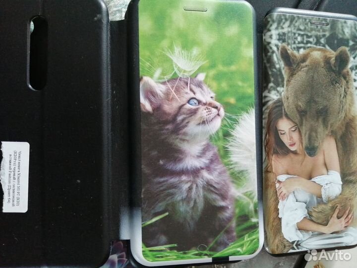 Чехол книга xiaomi redmi 9a и другие