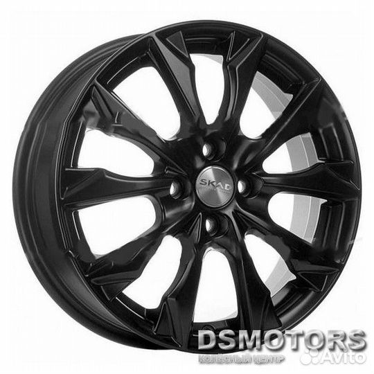 Диски Нагоя 6.0/16 4x100 ET45 d60.1 чёрный бархат