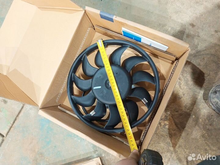 Вентилятор охлаждения двигателя Ваз классика