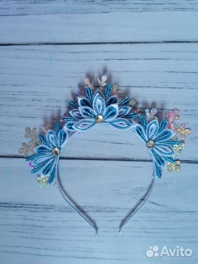 Снежинка корона