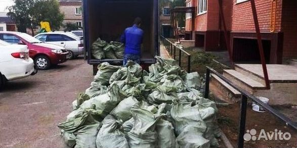 Вывоз мусора на газели
