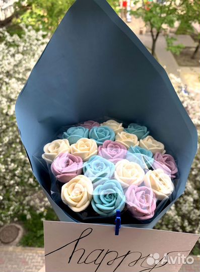 Шоколадные цветы