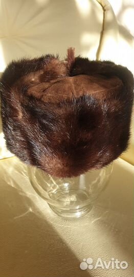 Шапка/ушанка мужская, норка