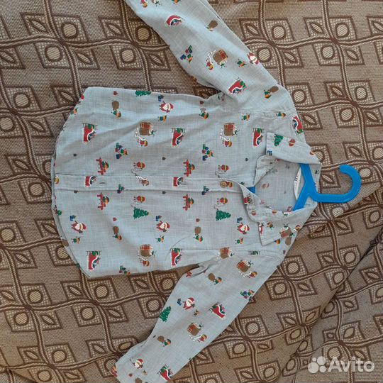 Новогодняя рубашка 104 р