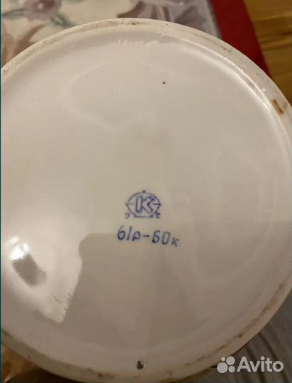 Вазы парные Коростень Киев винтаж фарфор