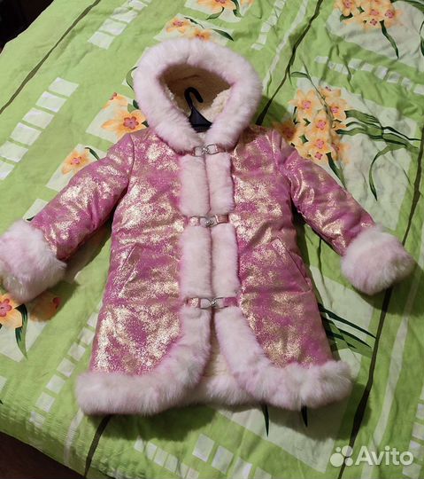 Дублёнка для девочки