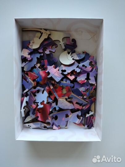 Фигурные деревянные пазлы 