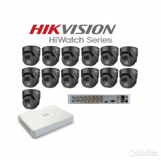 Комплект видеонаблюдение Universal на 13камер 2мр
