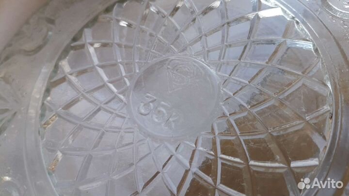 Тарелки из стекла СССР