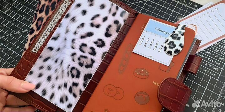 Мини блокноты weeks, наклейки, печать