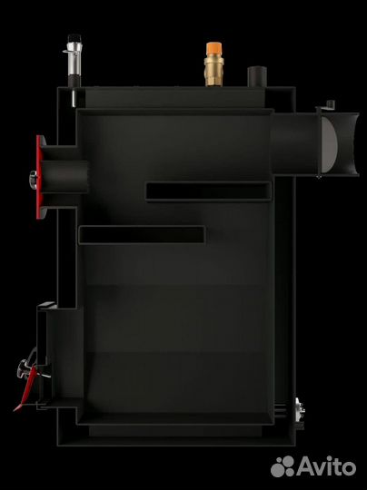Твердотопливный котёл 65 квт