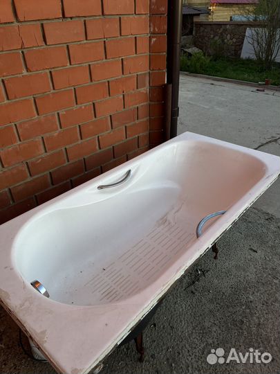 Ванна чугунная бу
