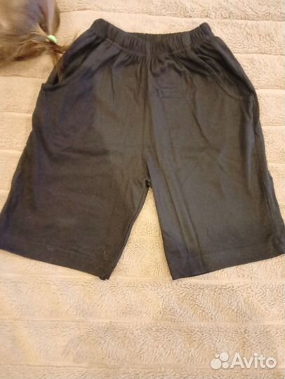 Шорты чёрные спортивные